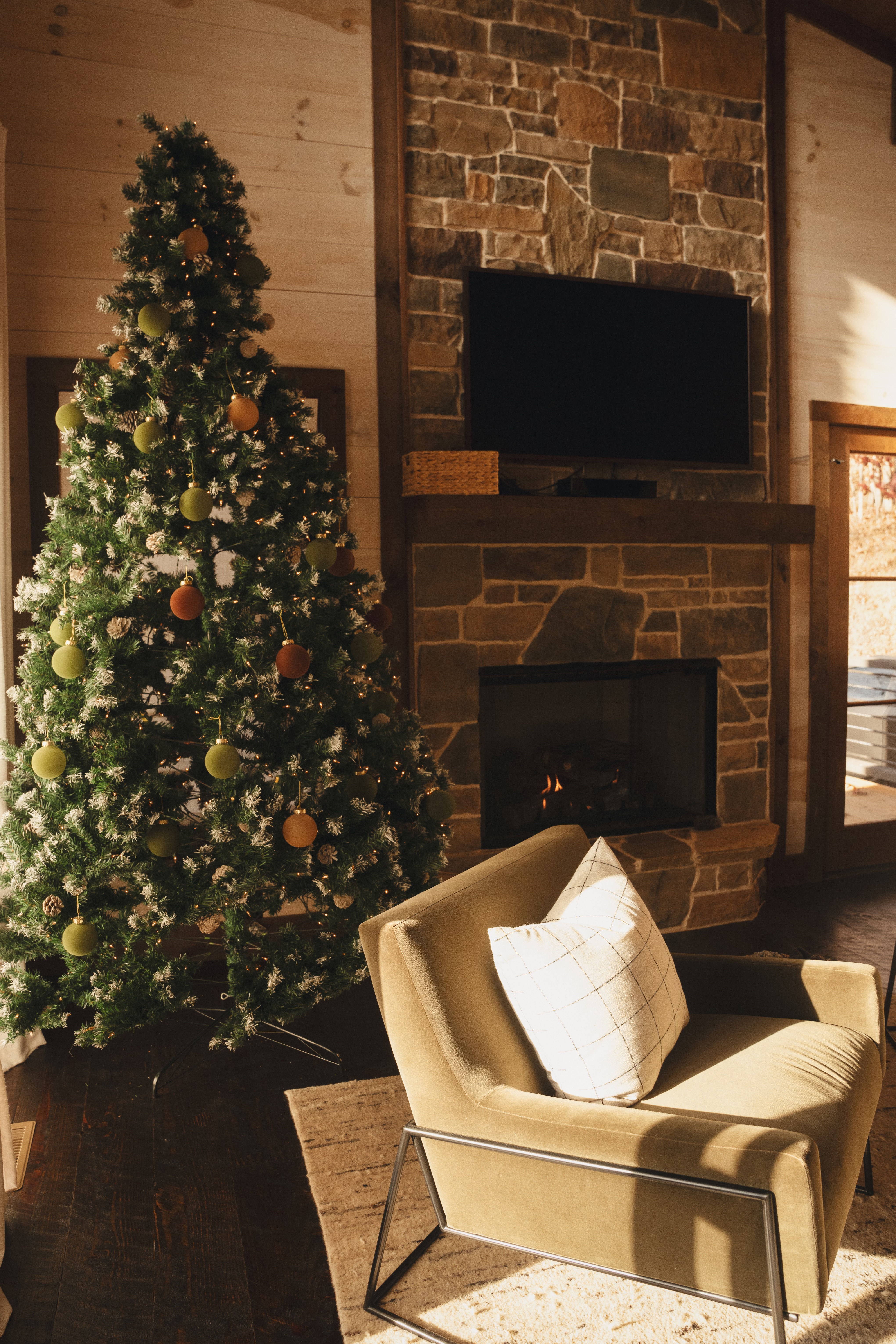 Family room seating area