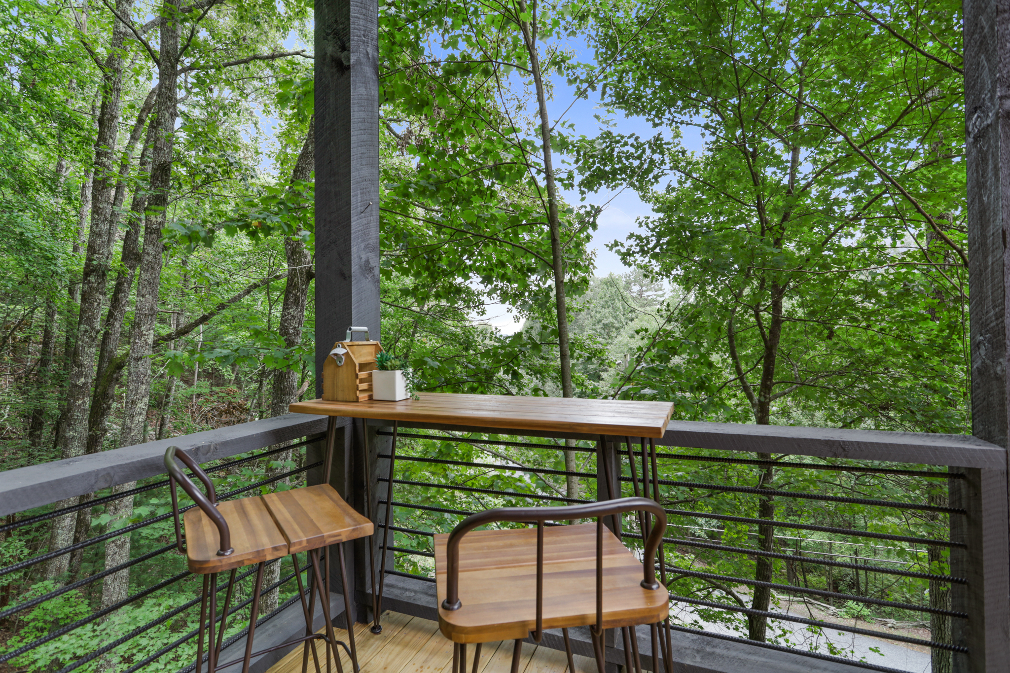 Private deck off master bedroom